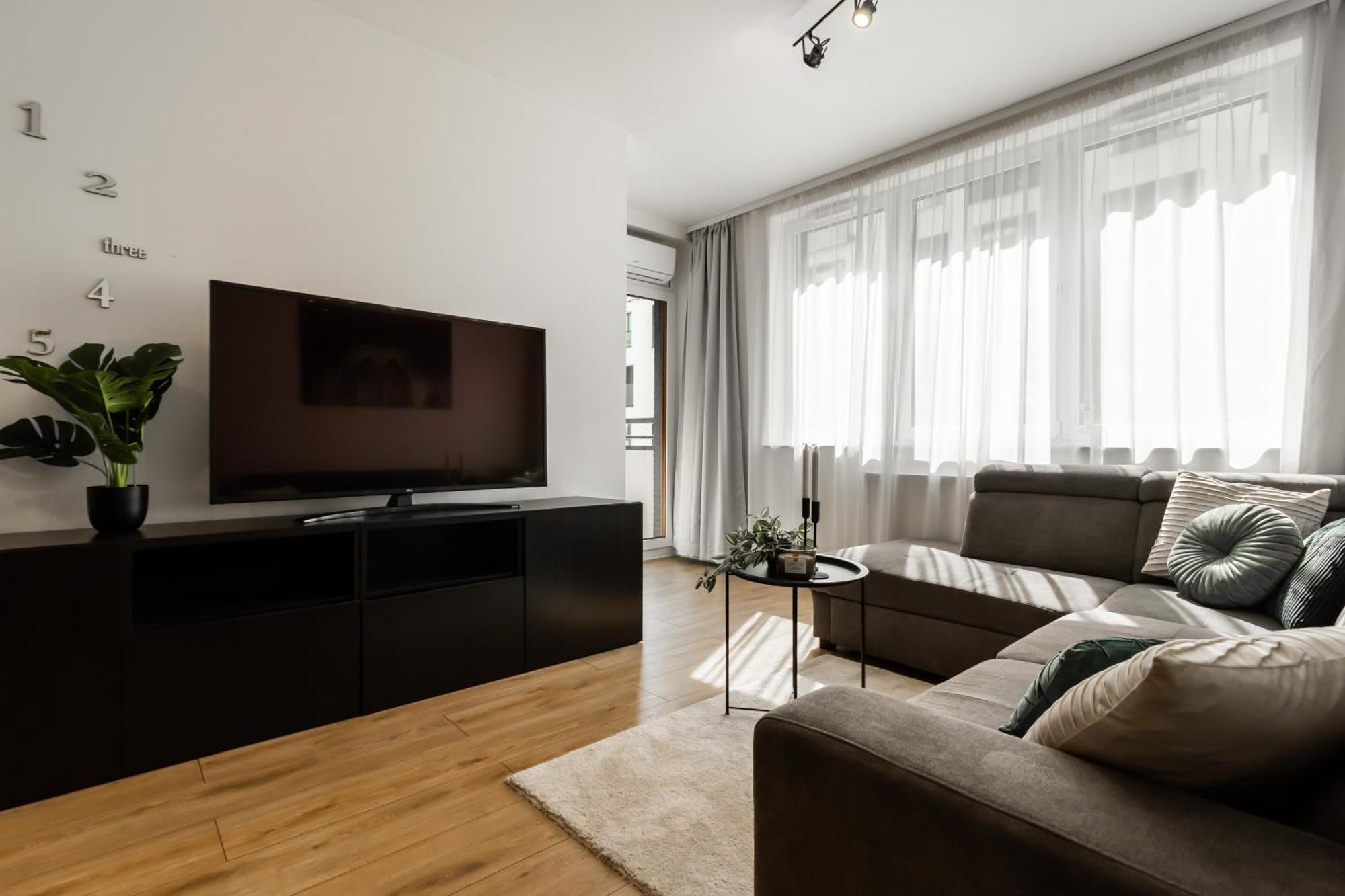 Apartament Near Sky Tower Free Parking For 2 Cars Wroclaw Dış mekan fotoğraf
